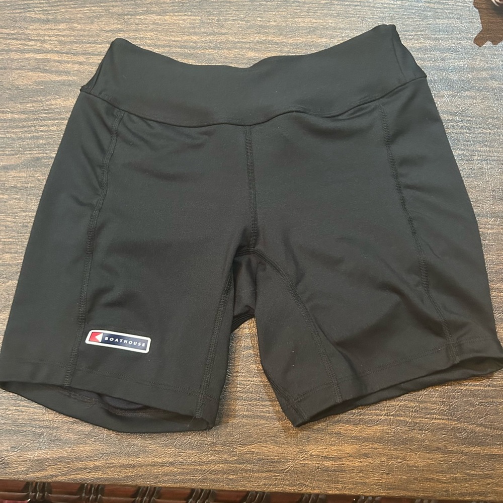Black Athletic Boathouse Shorts for Women - Rowing